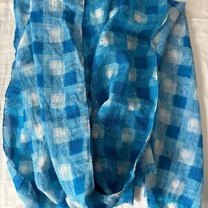 Kiton Multicolor Cotton Cashmere Scarf